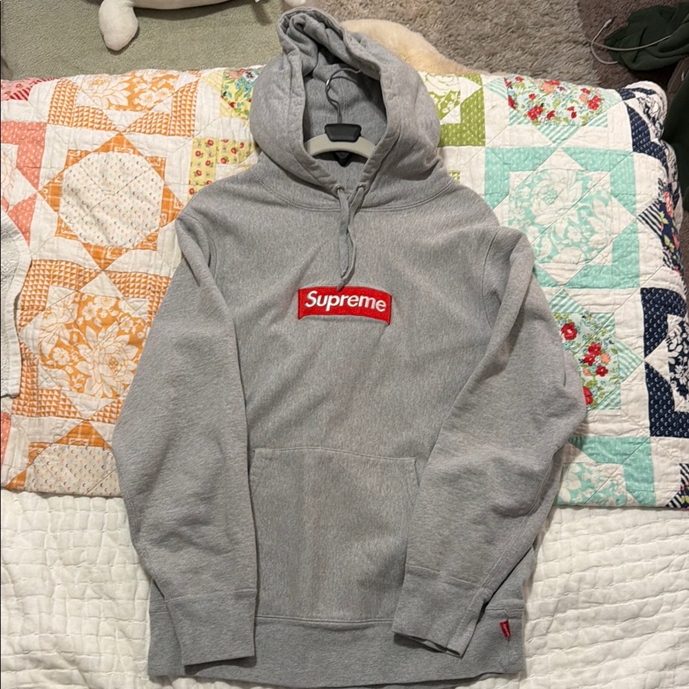 Supreme Gray Hoodie for Men